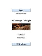 All Through The Night piano sheet music cover
